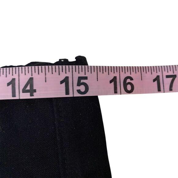 Old Navy $55 WIDE Leg Pants Women’s M TALL Black Stretch Lagenlook Pull On NEW - Picture 5 of 8